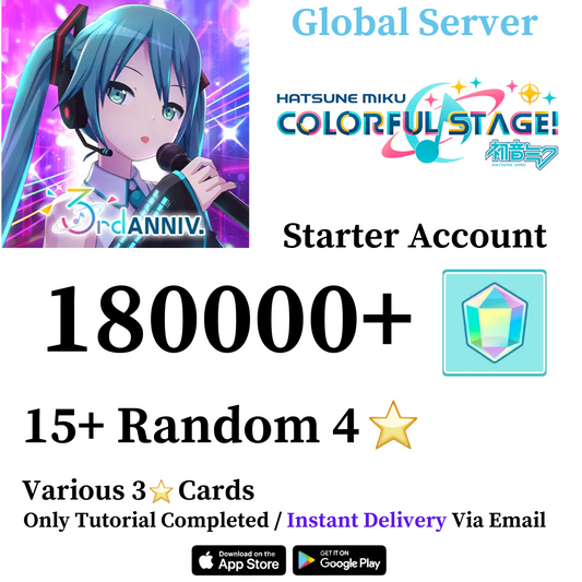 Project Sekai Colorful Stage Starter Account