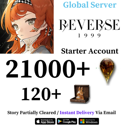 [Global Server] 20000+ Gems Reverse: 1999 Reroll Account