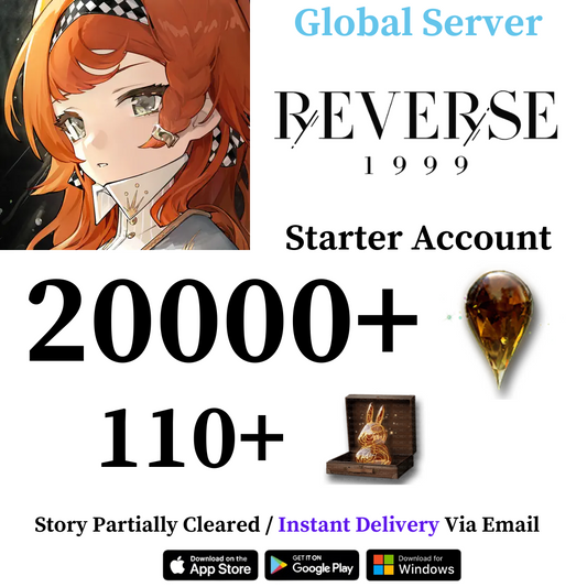 [Global Server] 20000+ Gems Reverse: 1999 Reroll Account