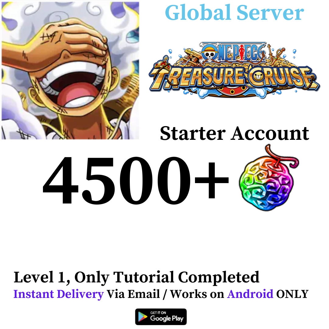 One Piece Treasure Cruise Starter Reroll Account